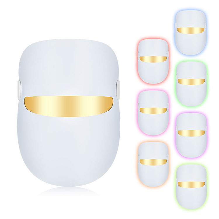 Led seven-color spectrum beauty mask
