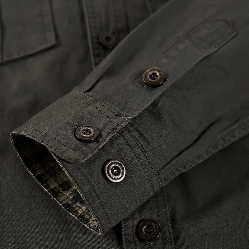 Cotton Men Long Sleeve Lining