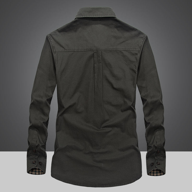 Cotton Men Long Sleeve Lining