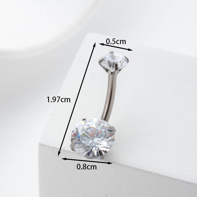 Stainless Steel Belly Button Ring