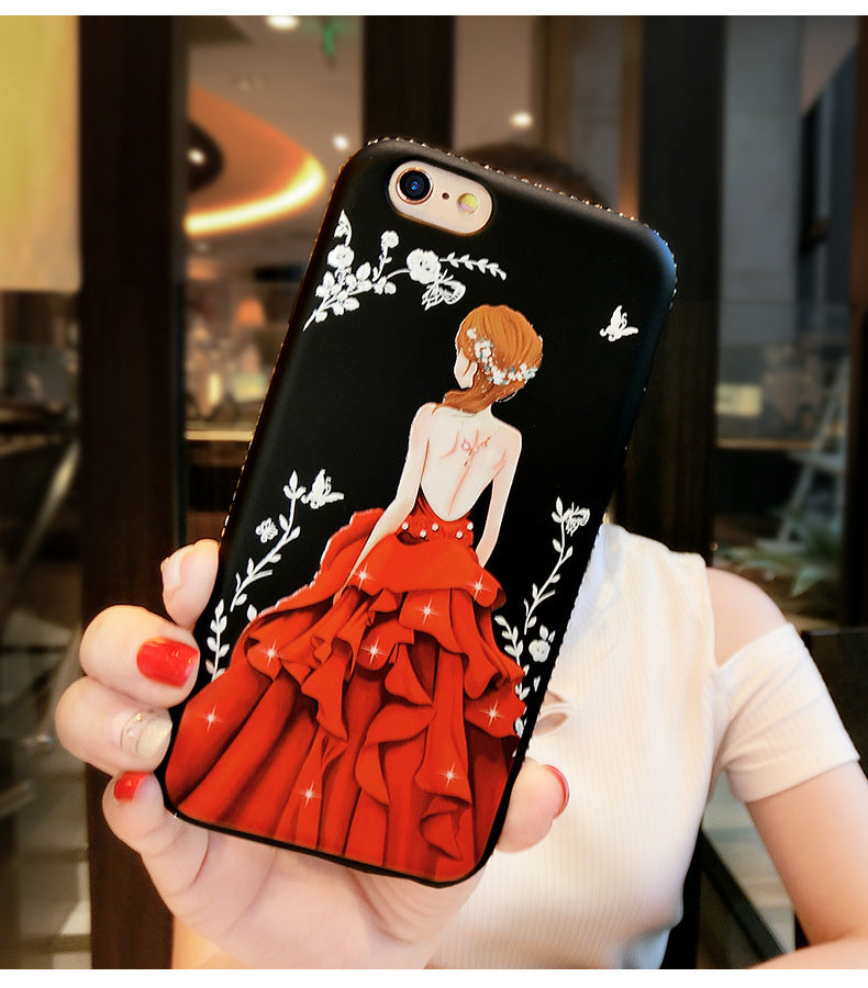 Back Goddess mobile phone case