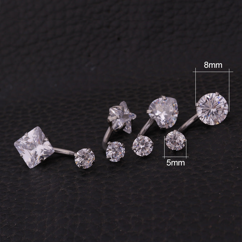 Stainless Steel Belly Button Ring