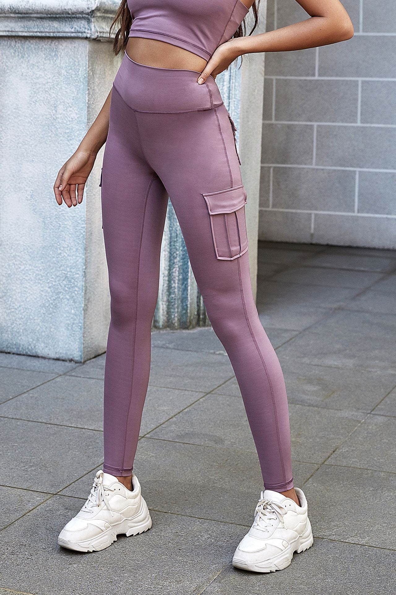 Nude High Waist Yoga Pants