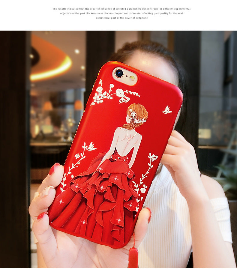Back Goddess mobile phone case
