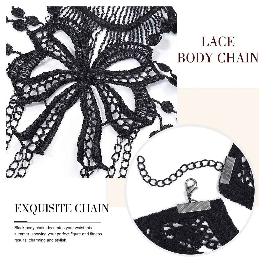 Sexy Lace Ruffled Body Chains