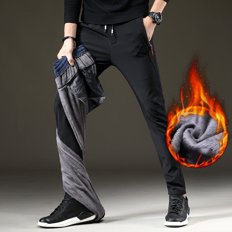 Velvet Stretch Casual Pants