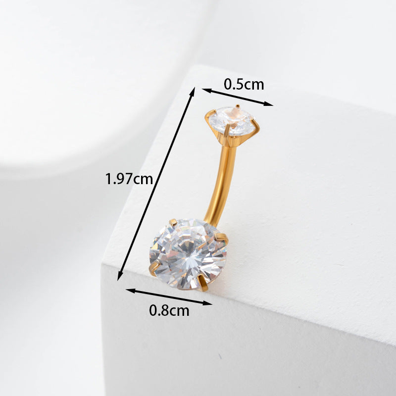 Stainless Steel Belly Button Ring