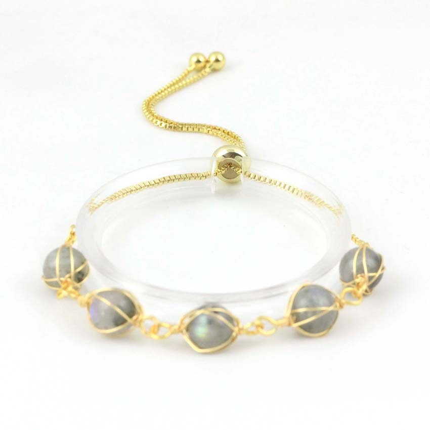 Natural Stone Bracelet  Chain