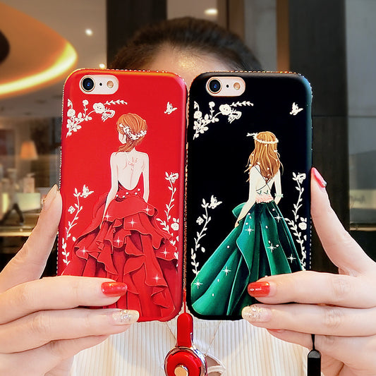 Back Goddess mobile phone case