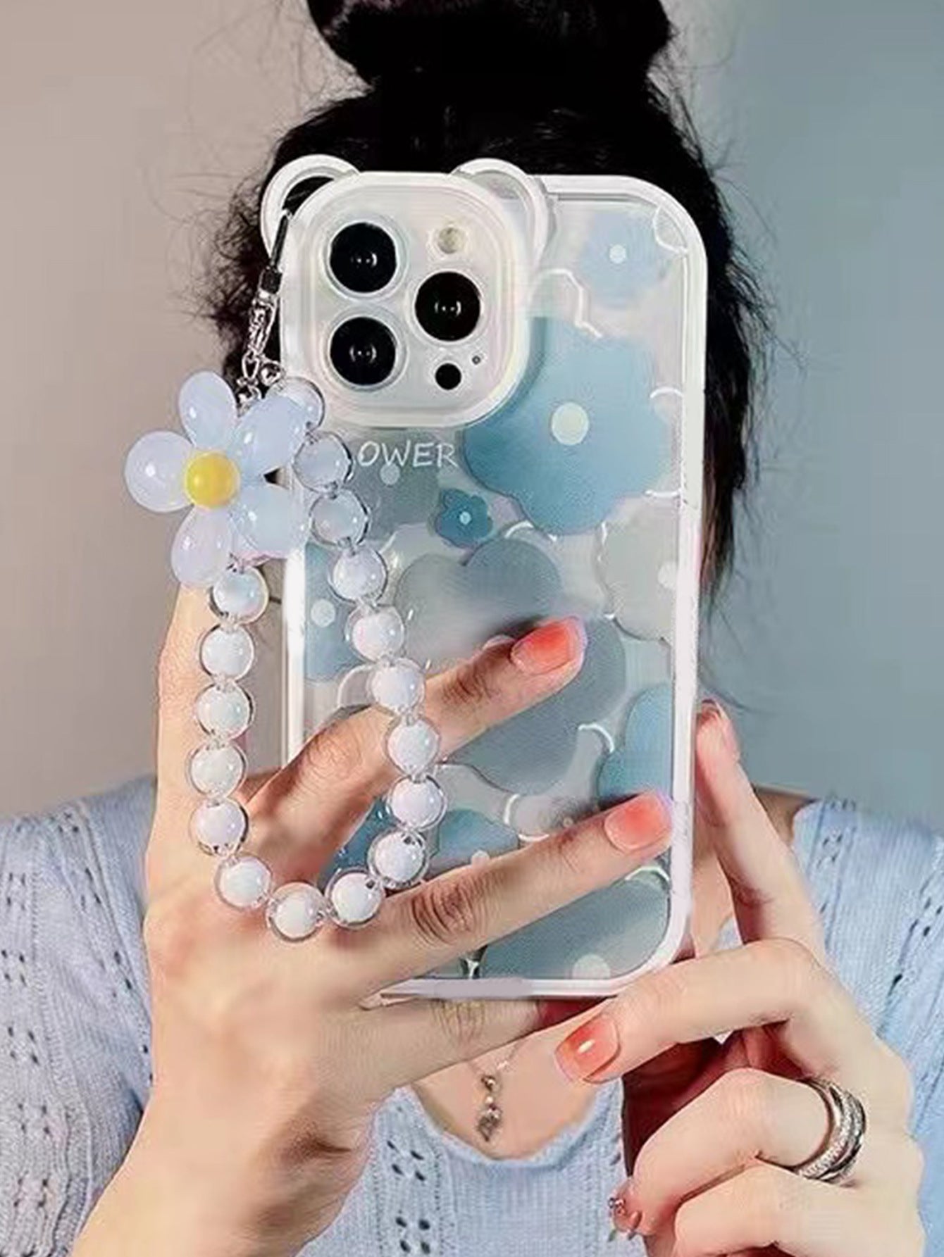 Floral Bracelet Mobile Phone Case