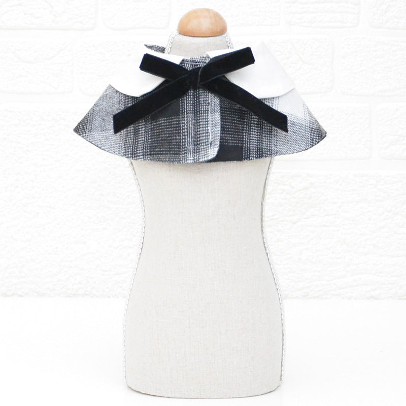 Fashion Simple Pet Shawl Bow Tie Bib