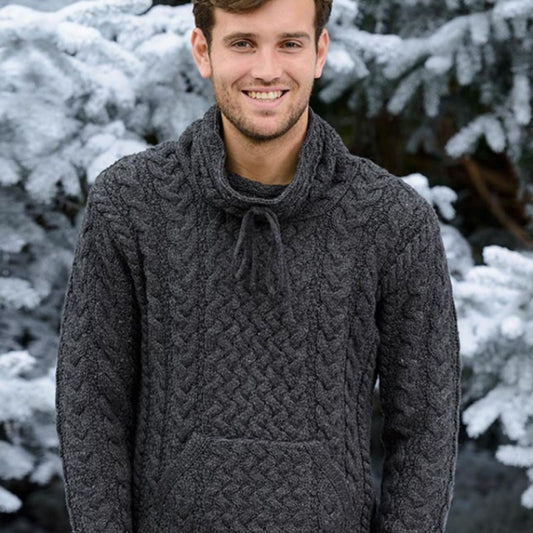 Buttons Ripped men sweater