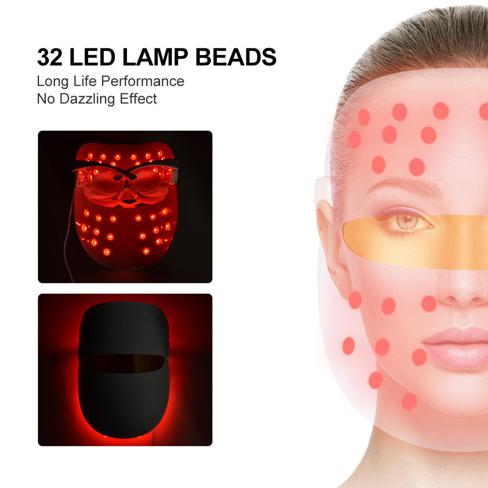 Led seven-color spectrum beauty mask
