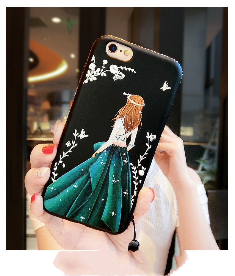 Back Goddess mobile phone case