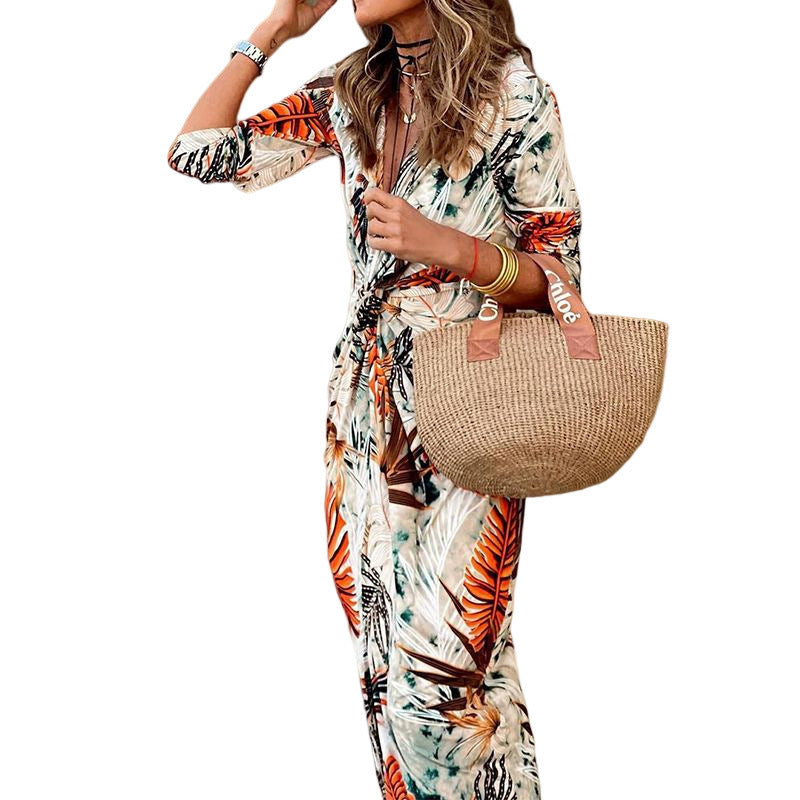 Women's Fashionable Elegant Feather Dress