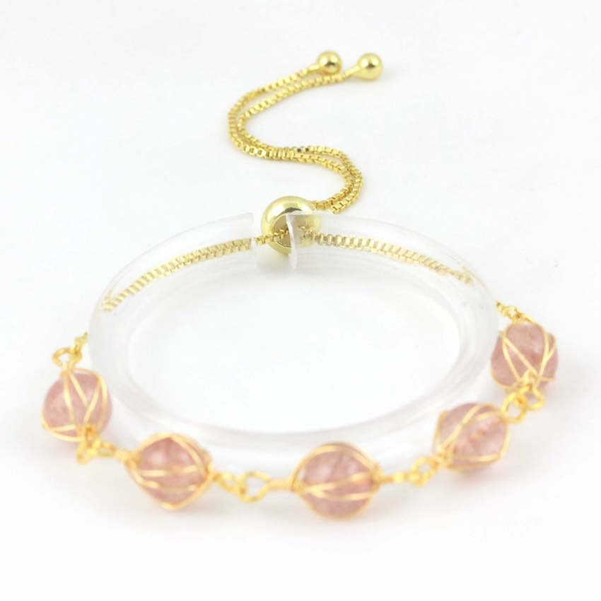 Natural Stone Bracelet  Chain