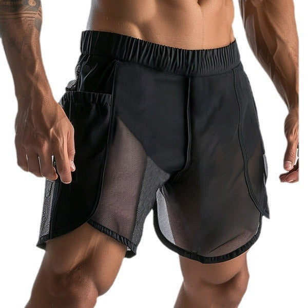 Sexy See-through Mesh Shorts