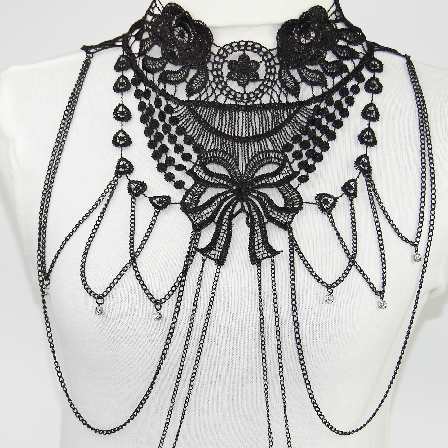 Sexy Lace Ruffled Body Chains