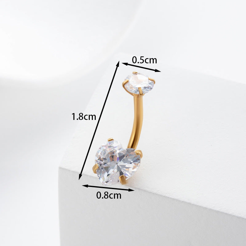 Stainless Steel Belly Button Ring