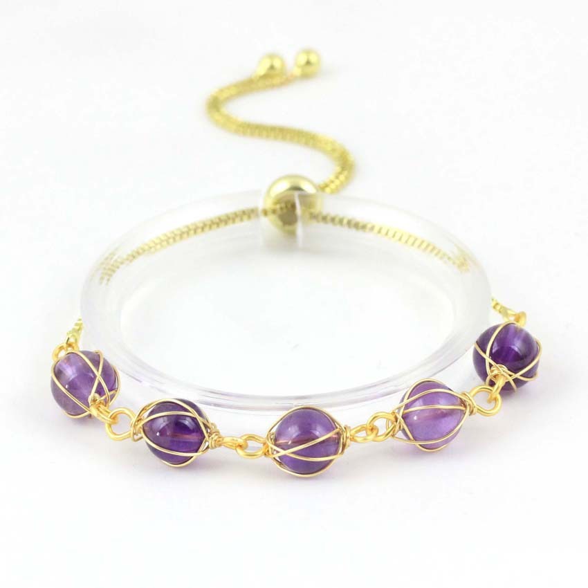 Natural Stone Bracelet  Chain