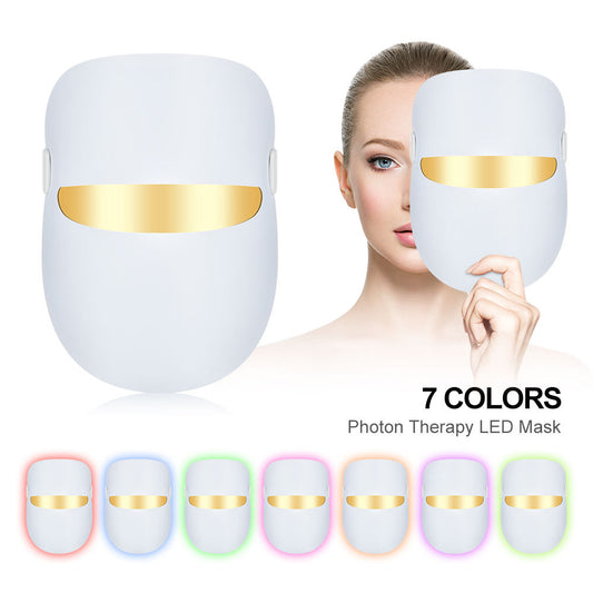 Led seven-color spectrum beauty mask