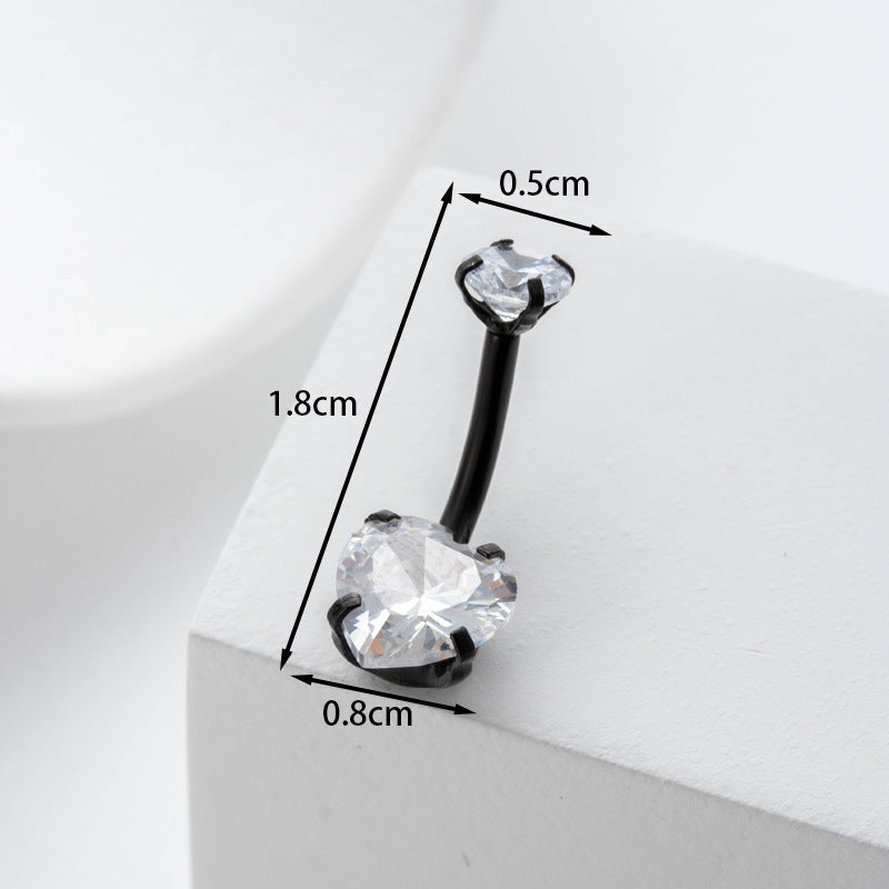 Stainless Steel Belly Button Ring