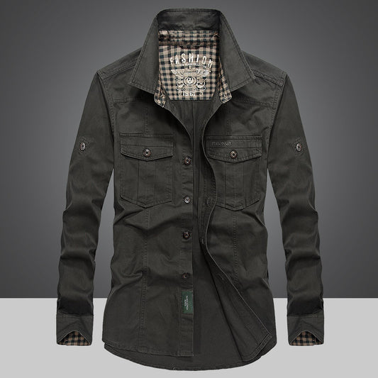 Cotton Men Long Sleeve Lining