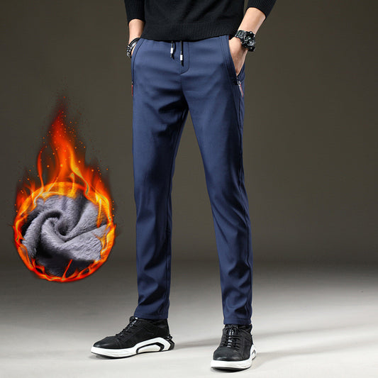 Velvet Stretch Casual Pants