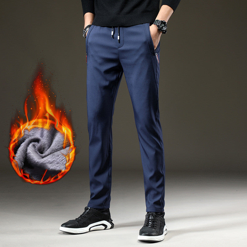 Velvet Stretch Casual Pants