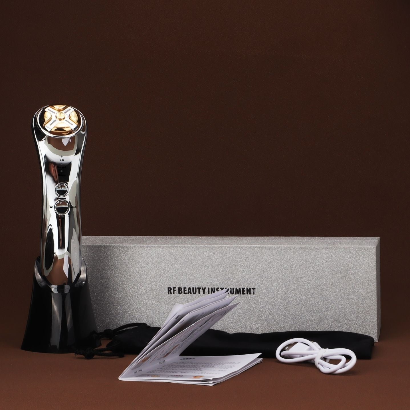 VElectric Facial Cleanser RF Radio Frequency Beauty Instrument
