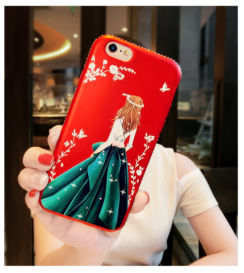 Back Goddess mobile phone case