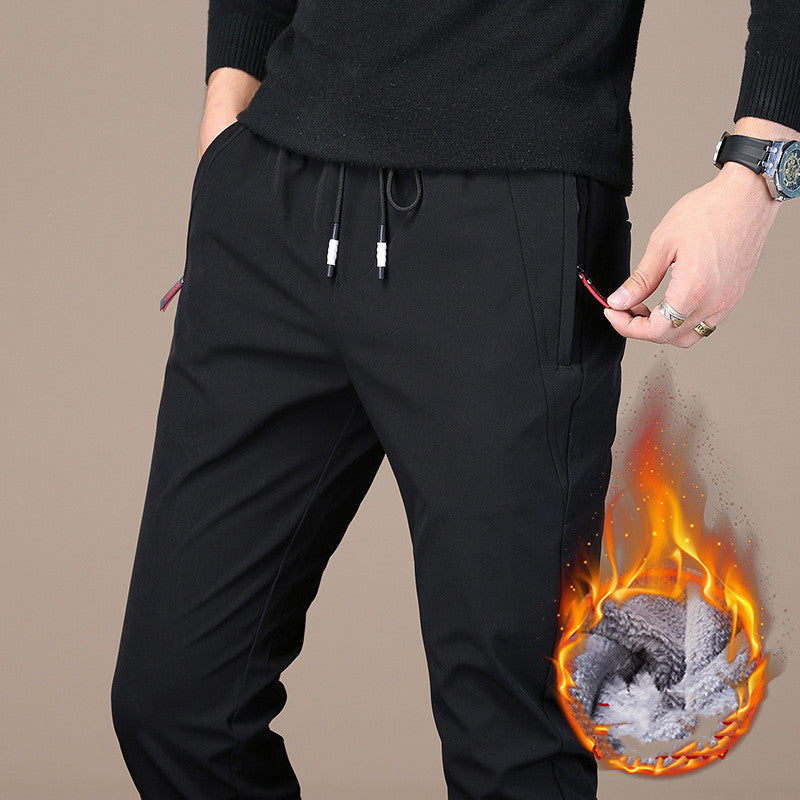 Velvet Stretch Casual Pants