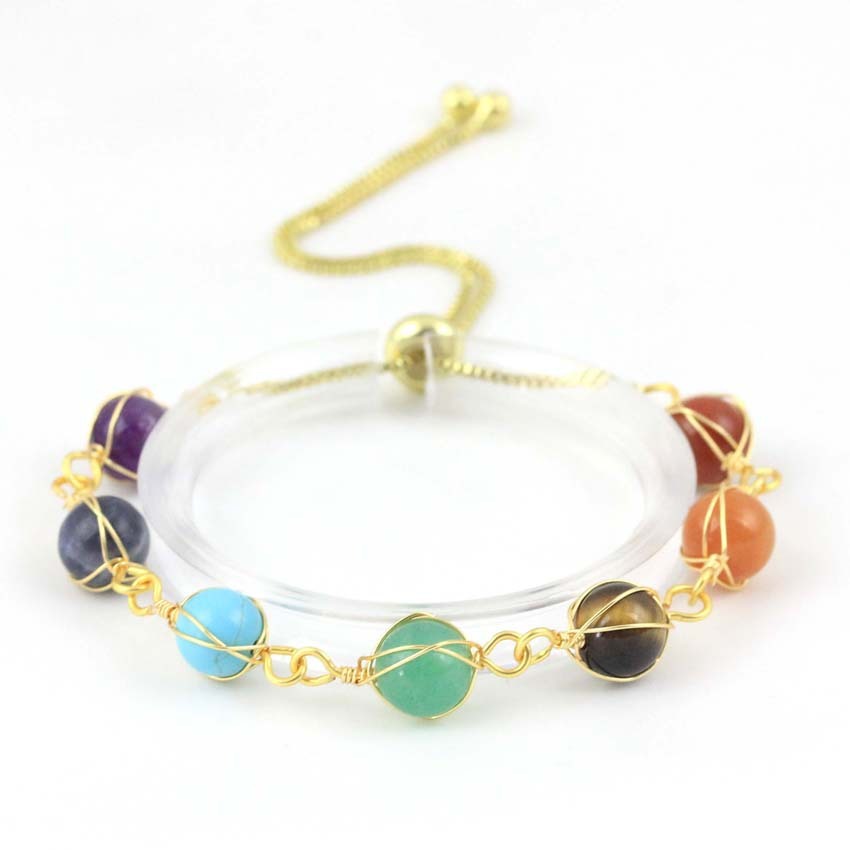 Natural Stone Bracelet  Chain