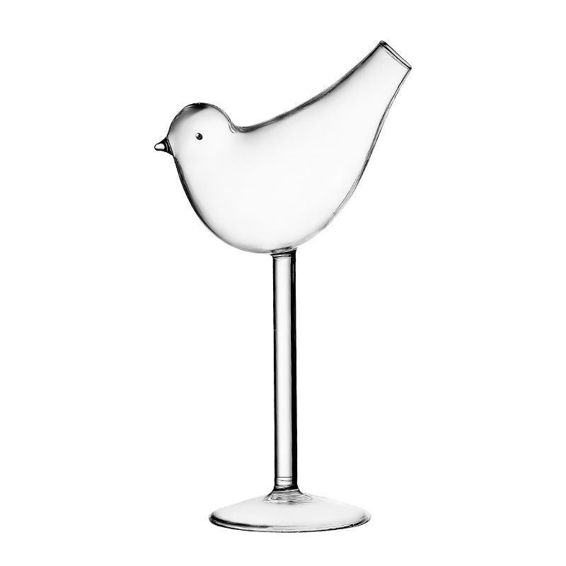 Creative Bird Glass Wine Glass Cocktail