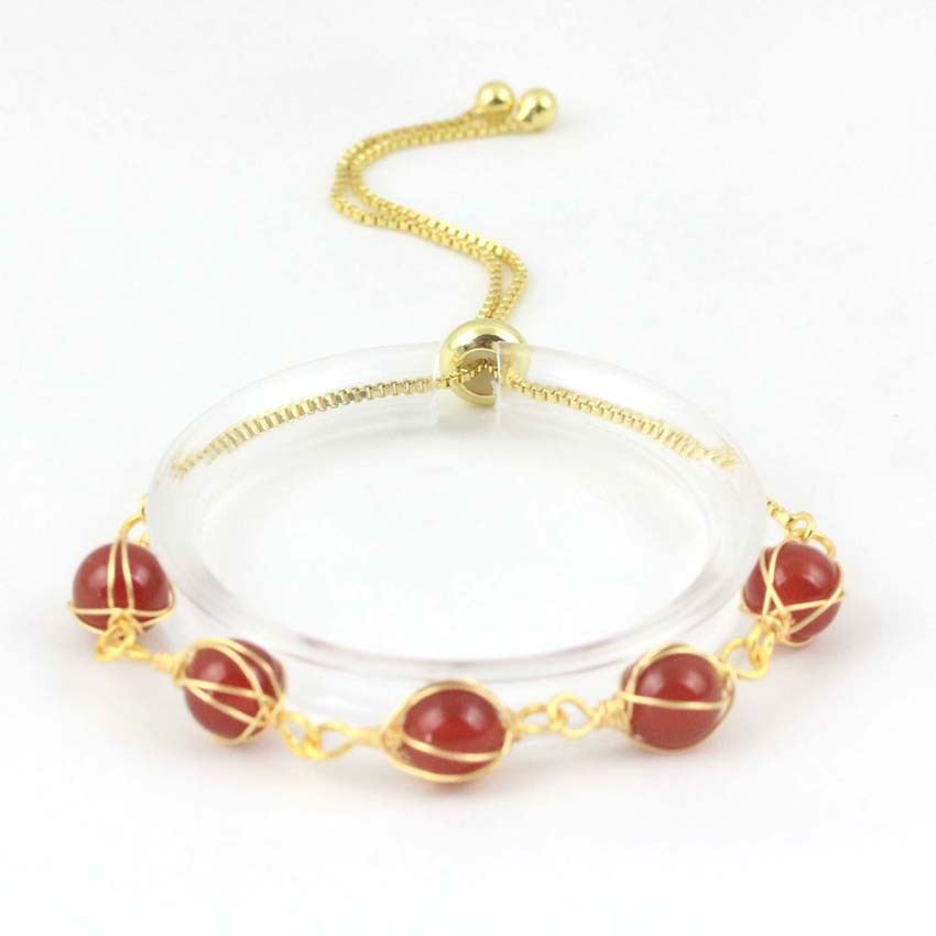 Natural Stone Bracelet  Chain
