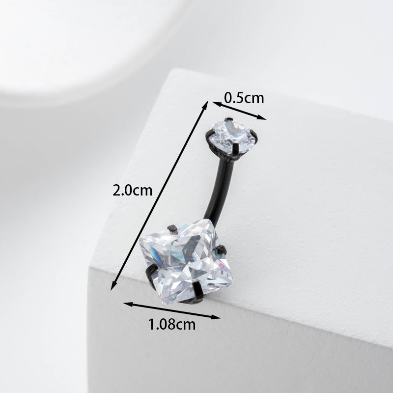 Stainless Steel Belly Button Ring