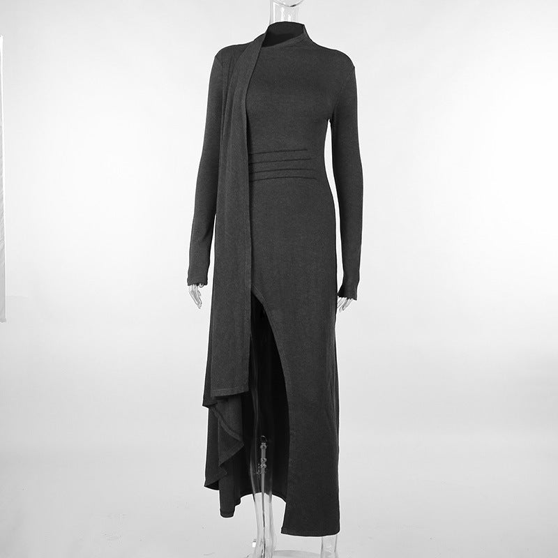 Women's Split Dress Elegant Slim Design