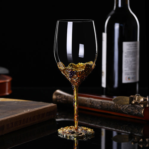 Crystal Red Wine Glass Set Household European Style Grape Goblet Wine Glass Decanter