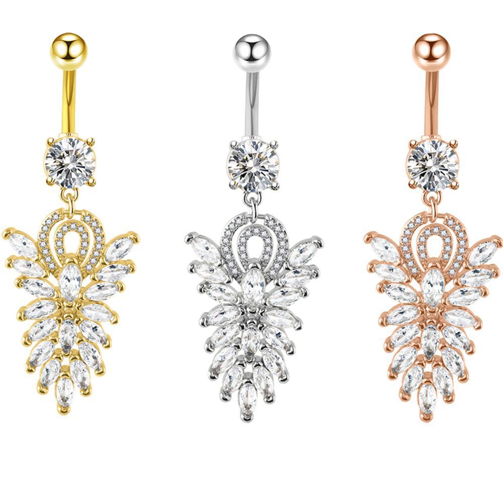 Sexy Belly Button Nail Zircon
