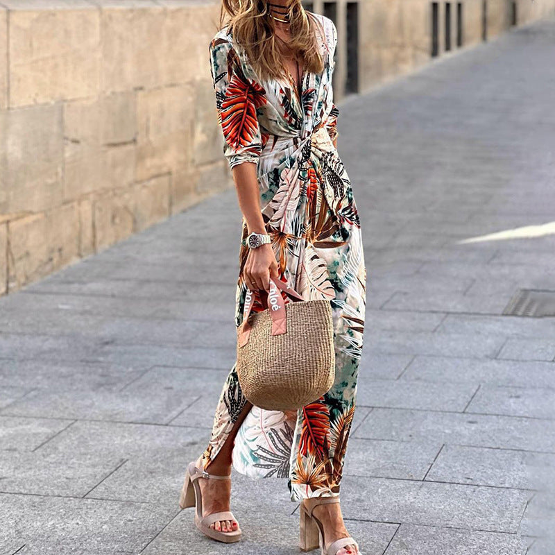 Women's Fashionable Elegant Feather Dress