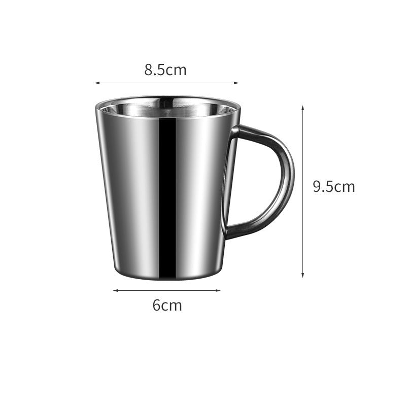 304 Stainless Steel Water Glass Beer Glass Double Insulation