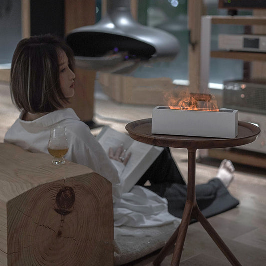Flame Aromatherapy Machine Humidifier Aromatherapy Atomization