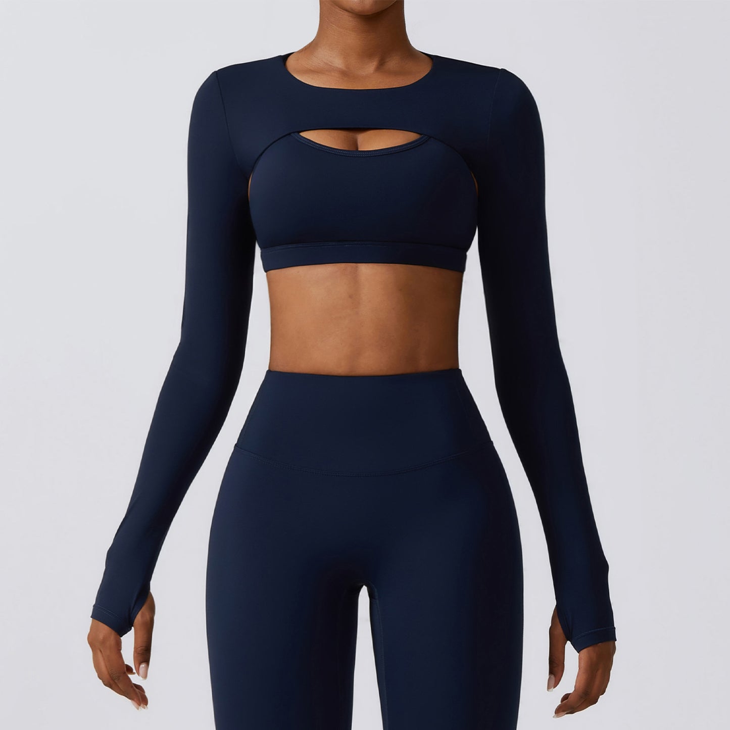 Long Sleeve Shawl Yoga Clothes